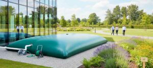 citerne souple eau de pluie pour les entreprises, les collectivités, démarche RSE