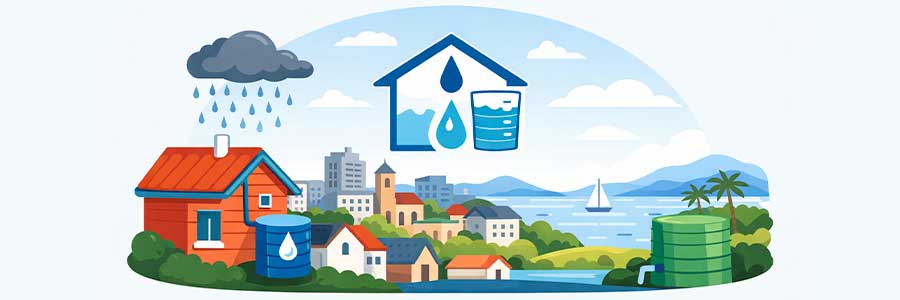 quelle quantité d'eau peut-on récupérer selon sa ville